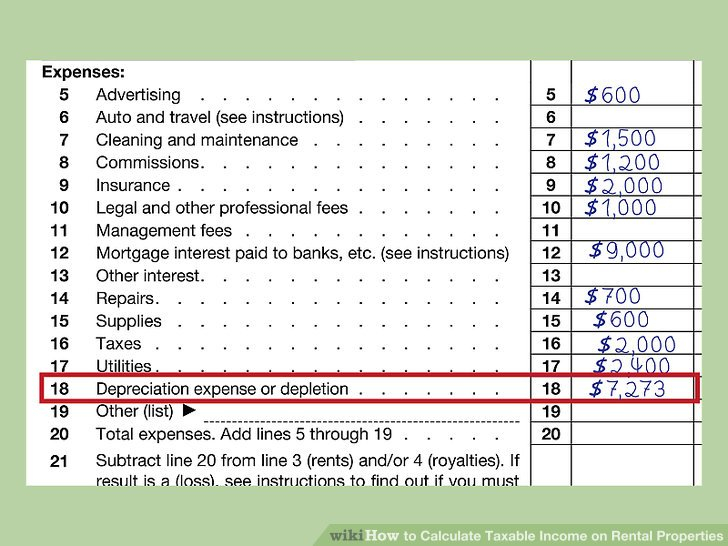 How To Calculate Taxable Income On Rental Properties 10 Steps