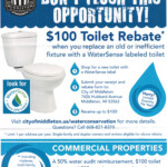 WaterSense Toilet Rebate Offer Starting July 1st In Middleton WI