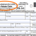 How To Claim A Rent Rebate WOPROFERTY
